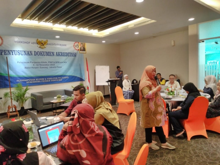Workshop Akreditasi Klinik untuk Penyusunan Dokumen Akreditasi